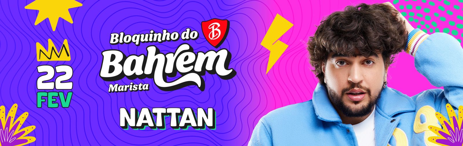 Bloquinho do Bahrem - Nattan em Goiânia