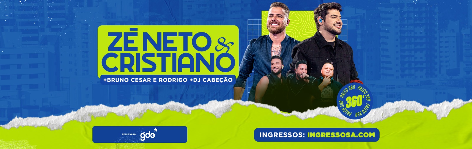 Zé Neto e Cristiano + Bruno Cesar e Rodrigo + Dj Cabeção em Pato Branco